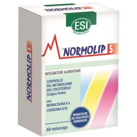 Esi Normolip 5 Integratore Controllo Colesterolo 60 Capsule