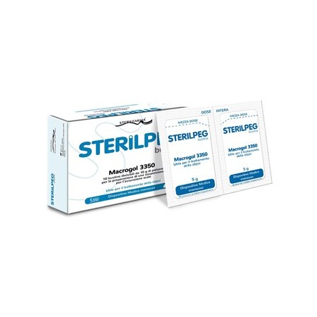 Sterilfarma Sterilpeg Macrogo Trattamento Stipsi 10 Bustine
