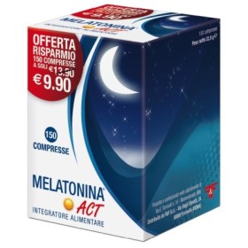 Melatonina Act Integratore Sonno 150 Compresse