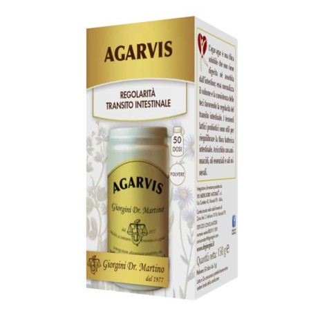 Dr. Giorgini Agarvis Polvere Integratore di Fibra Solubile 150 g