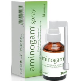 Aminogam Spray Coadiuvante Mucosa Gengivale Flacone 15 ml
