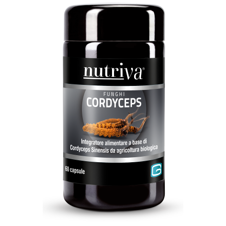 Nutriva Cordyceps Integratore 60 Capsule Vegetali