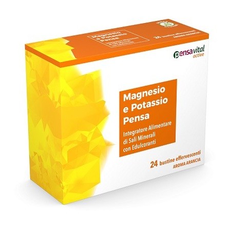 Pensa Pharma Magnesio & Potassio Integratore Di Sali Minerali 24 Bustine
