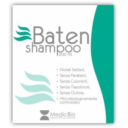 MedicBio Baten Shampoo Capelli Fragili Sfibrati 200 ml