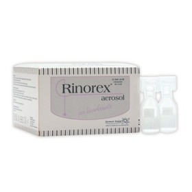 Rinorex Aerosol Con Bicarbonato Soluzione Salina Ipertonica 25 Fiale