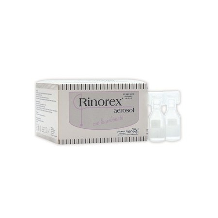 Rinorex Aerosol Con Bicarbonato Soluzione Salina Ipertonica 25 Fiale