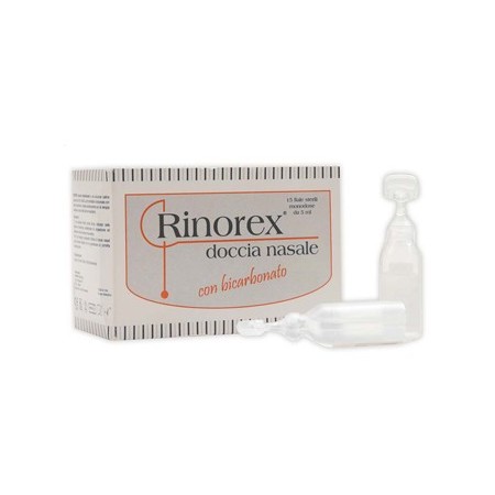 Rinorex Fiala Doccia Nasale 5 ml 15 Pezzi