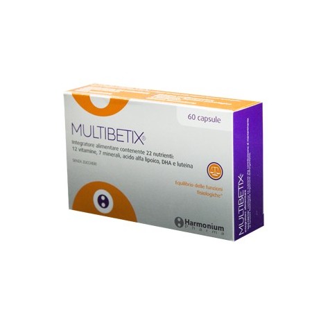 Multibetix Integratore Benessere Organismo 60 Capsule