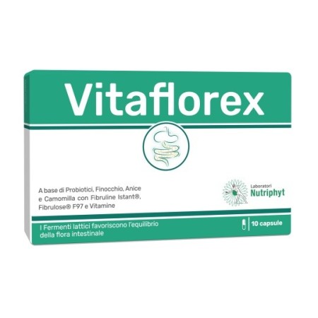 VitaFlorex Integratore di Fermenti Lattici 10 Capsule
