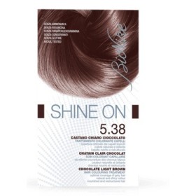 Bionike Shine On 5.38 Castano Chiaro Cioccolato Trattamento Colorante Capelli