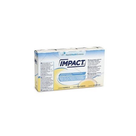 Impact Vaniglia Formula per Immunonutrizione Pronta da Bere 3x237 ml