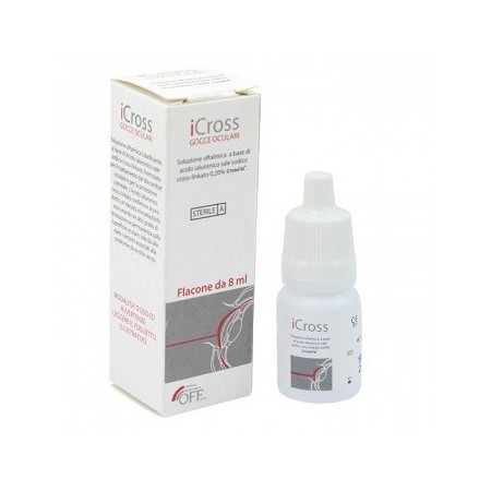 iCross Gocce Oculari Lubrificanti 8 ml