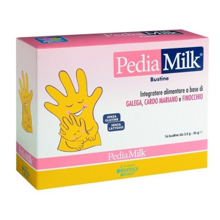 Pedia Milk Integratore Allattamento 16 Bustine
