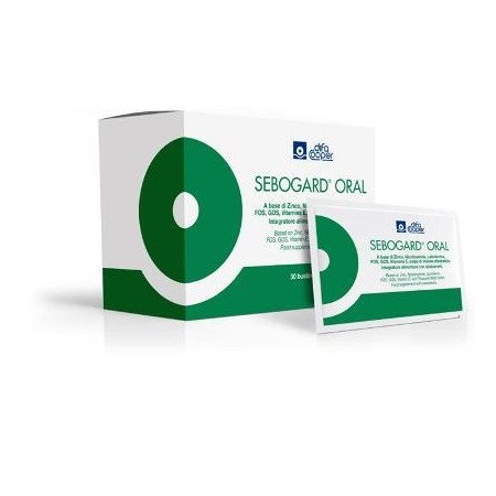 Sebogard Oral Integratore Per Seborrea e Acne 30 Bustine