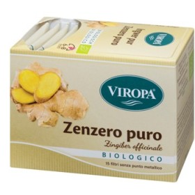 Viropa Zenzero Puro Bio 15 Bustine Con Filtro