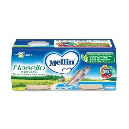 Mellin Omogeneizzato di Nasello 2 x 80 g