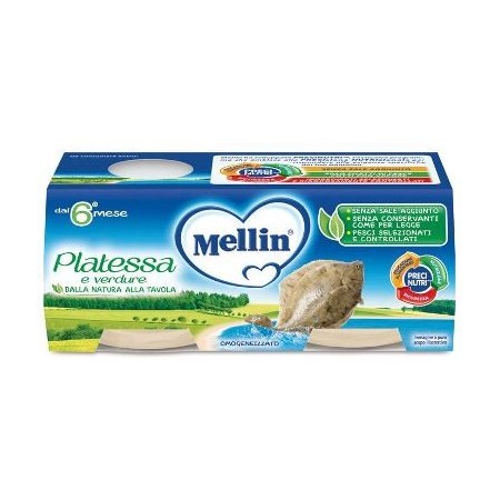 Mellin Omogeneizzato di Platessa 2 x 80 g