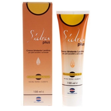 Sidra Plus Crema Idratante Lenitiva Pelli Sensibili 150 ml