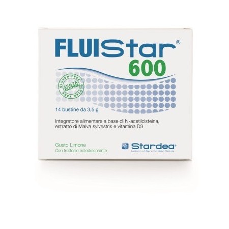 Fluistar 600 Integratore Fluidificante 14 Bustine