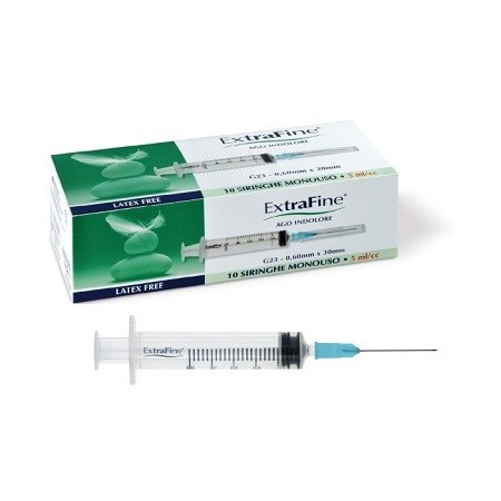 Desa Pharma Siringa Extrafine Ipodermica 5cc G23 0,60x30 10 Pezzi
