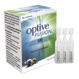 Optive Fusion UD Collirio Gocce Oculari 30 Flaconcini Monodose