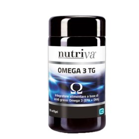 Nutriva Omega 3 TG Integratore Olio Di Pesce 90 Compresse Softgel