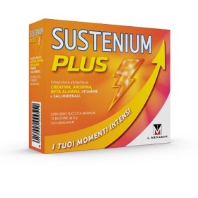 Sustenium Plus Integratore di Creatina Arginina 12 Bustine