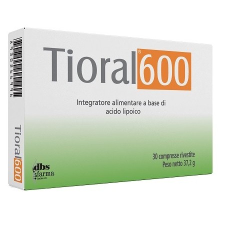 Tioral 600 Integratore Acido Alfa Lipoico 30 Compresse