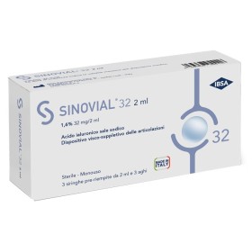 SINOVIAL 32 SIR 1,6% 2ML 3PZ