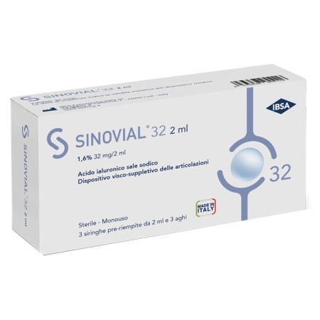 SINOVIAL 32 SIR 1,6% 2ML 3PZ