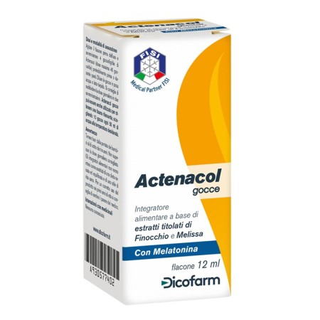 Actenacol Gocce Integratore Per La Motilità Intestinale 12 ml
