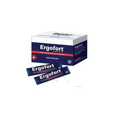 Ergofort Integratore Energizzante 12 Oral Stick 10 ml