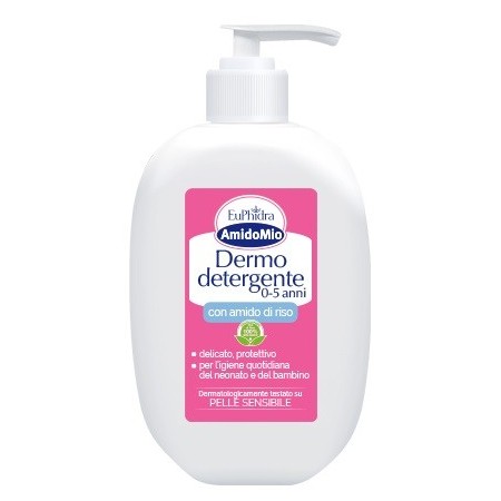 Euphidra AmidoMio Dermodetergente Idratante Per Neonati E Bambini 0-5 Anni 400 ml