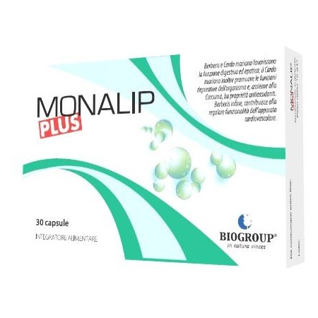 Monalip Plus Integratore 30 Capsule