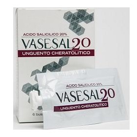 Vasesal 20 Unguento Cheratolitico 6 Bustine
