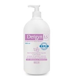 Derigyn Fast 3.5 Detergente Liquido Intimo Formato Famiglia 900 ml