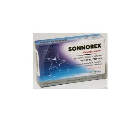 Sonnorex Integratore Riposo Notturno 30 Compresse