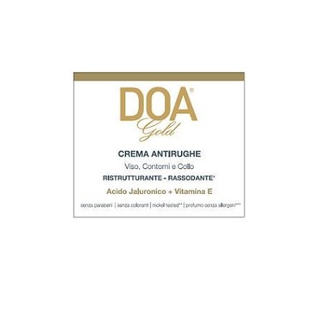 Doa Gold Crema Antirughe Ristruturante Rassodante 50 ml