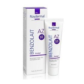 Benzolait AZ 10 Emulgel Trattamento Anti-Acne 30 ml