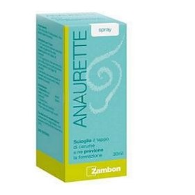 Anaurette Spray Lavaggio Orecchio Per Rimuovere il Cerume 30 ml
