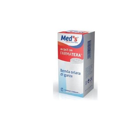 Med's Farmatexa Benda Orlata Auricolare 5 m x 1 cm