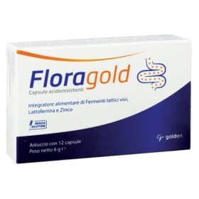 Floragold Integratore 12 Capsule