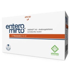 Erbozeta Entero Mirto Integratore Flora Intestinale 10 Flaconcini