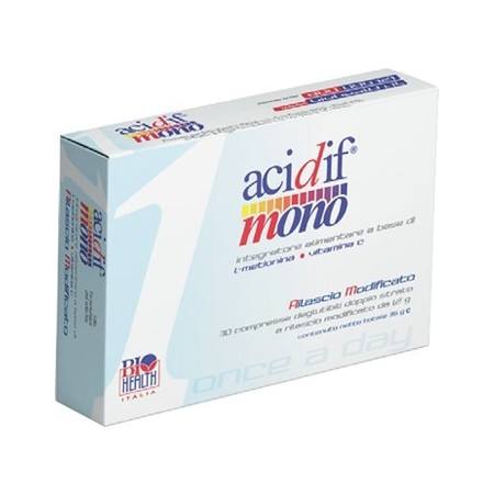 Acidif Mono Integratore Funzionalità Vie Urinarie 30 Compres