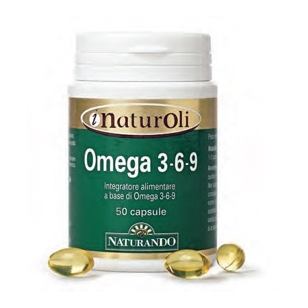 Naturando Omega 3-6-9 Integratore 50 Compresse