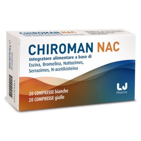 Chiroman Nac Integratore Fertilità Maschile 20 Compresse Bianche   20 Compresse Gialle