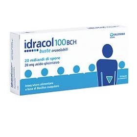 Idracol 100 BCH Integratore Flora Intestinale 10 Bustine Orosolubili