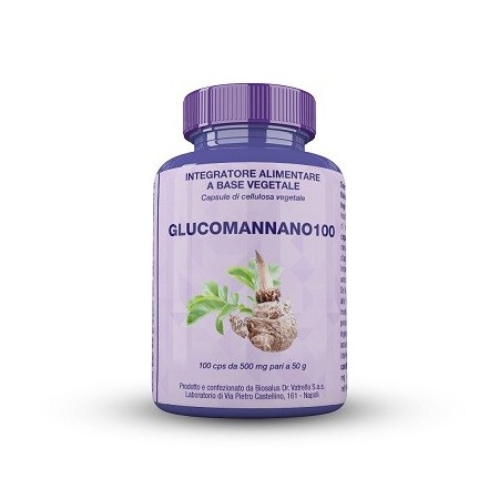 Biosalus Glucomannano 100 Integratore 100 Compresse