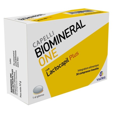 Biomineral One Lactocapil Plus Integratore Anticaduta Capelli 30 Compresse