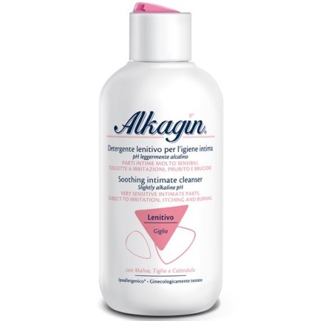 Alkagin Detergente Intimo Lenitivo a pH Leggermente Alcalino 400 ml